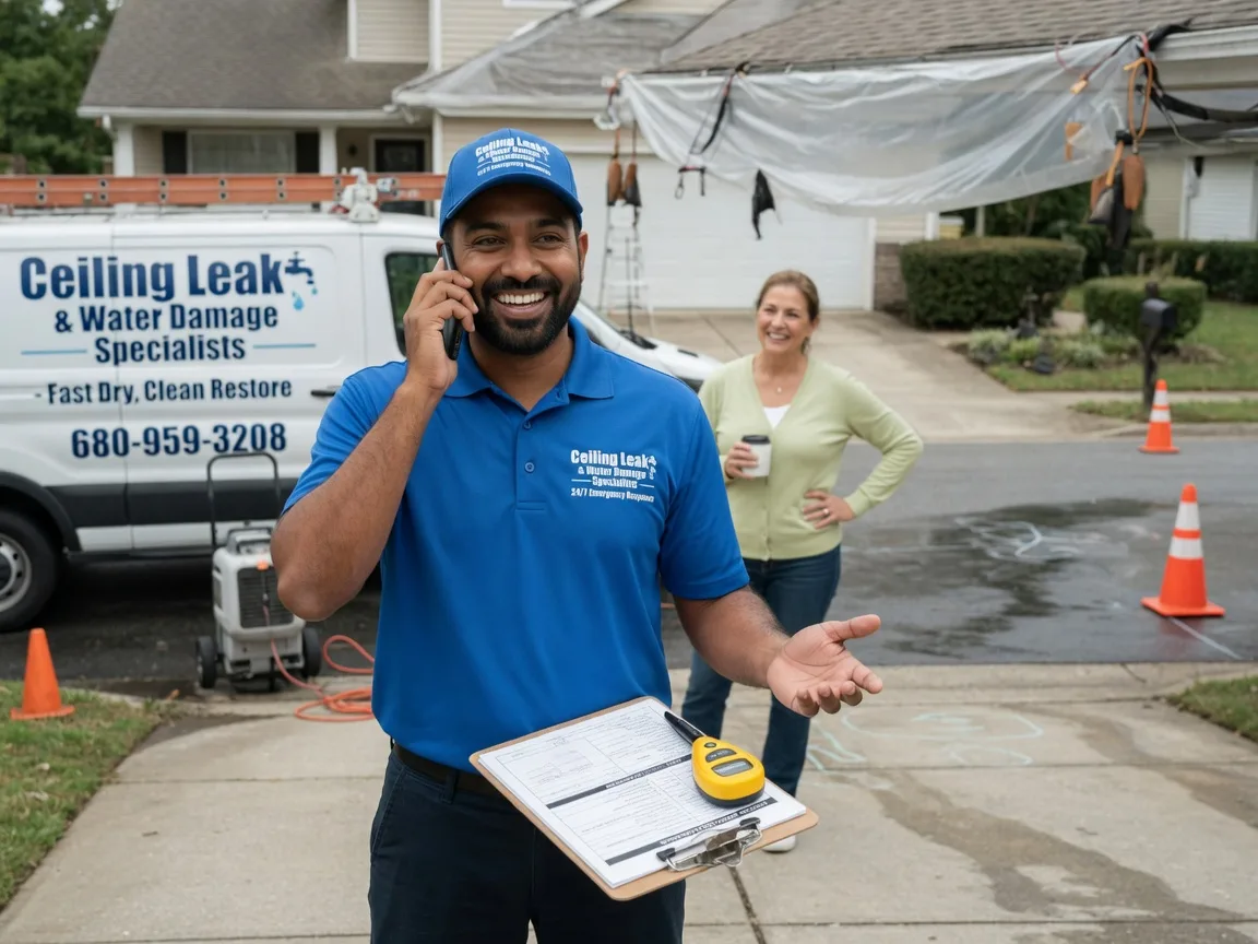 Ceiling Leak Cleanup Ehrhardt, SC FAQs