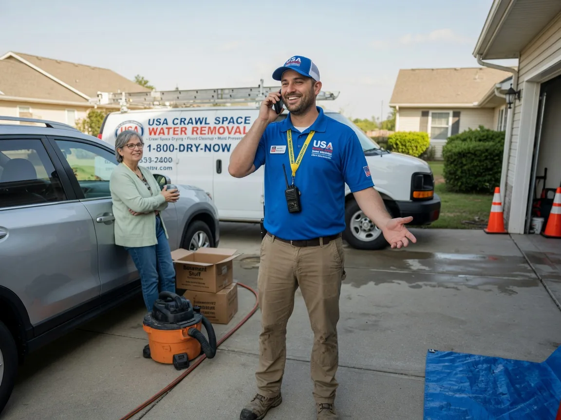 Crawl Space Water Removal Ehrhardt, SC FAQs
